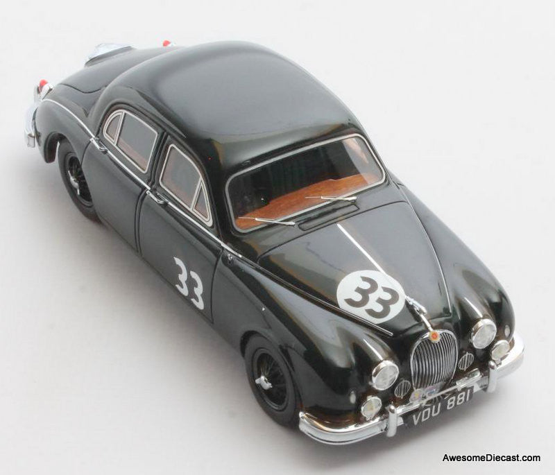 Matrix 1:43 1958 Jaguar 3.4 Litre #33: Silverstone Daily Express Trophy, Dark Green