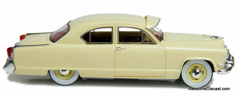 Esval Models 1:43 1953 Kaiser-Frazer Carolina 2 Door Sedan, Yellow