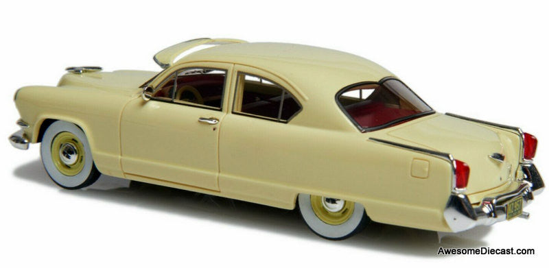 Esval Models 1:43 1953 Kaiser-Frazer Carolina 2 Door Sedan, Yellow