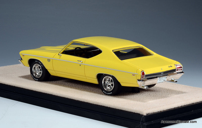1969 Chevrolet Chevelle SS 396, Yellow 1:43 Resin Cast Model by Stamp Models