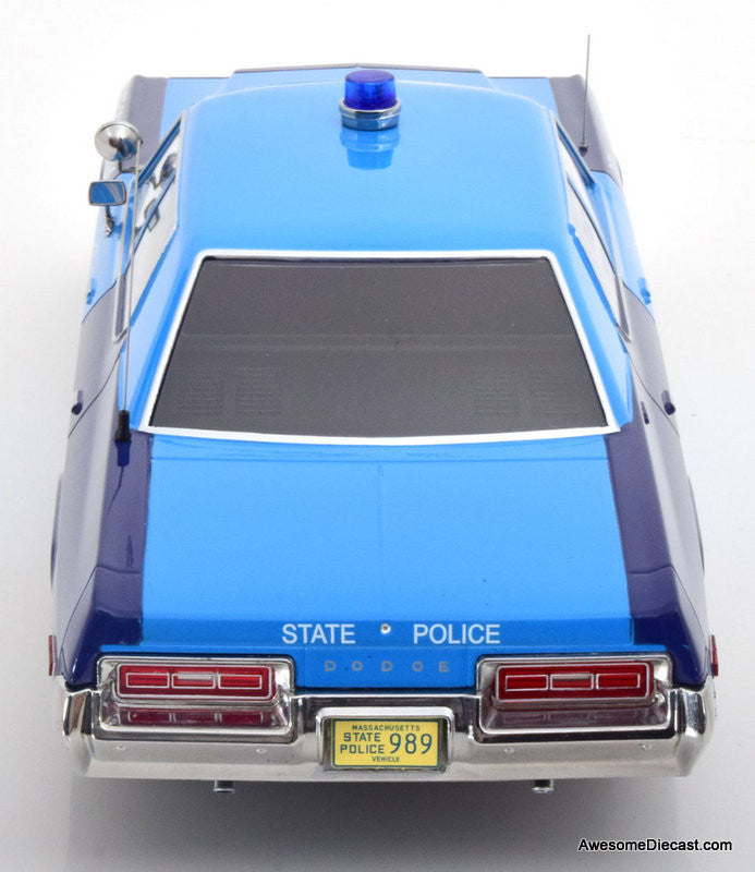 KK Scale 1:18 1974 Dodge Monaco: Massachusetts State Police