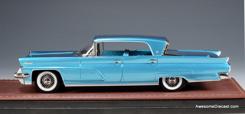 1959 Lincoln Continental Mark IV Sedan, Peacock Green Metallic 1:43 Resin Cast Model Car by GLM