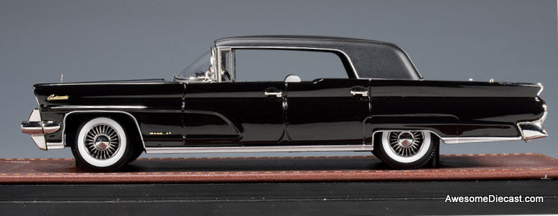 1959 Lincoln Continental Mark IV Town Car Black, 1:43 Resin Cast