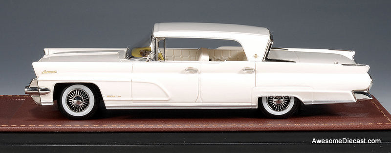 1959 Lincoln Continental Mark IV Sedan, Glacier White 1:43 Resin Cast Model Car by GLM