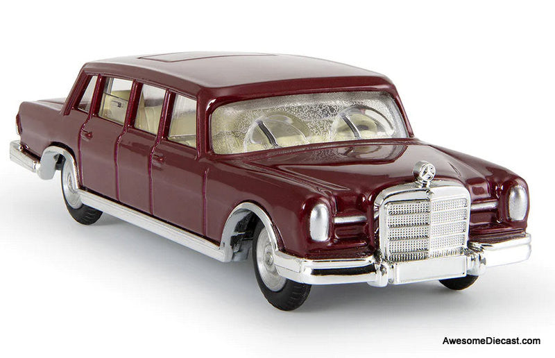 Corgi Re-Creation 1964 Mercedes Pullman, Burgundy