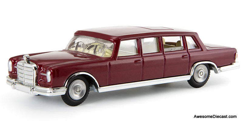 Corgi Re-Creation 1964 Mercedes Pullman, Burgundy