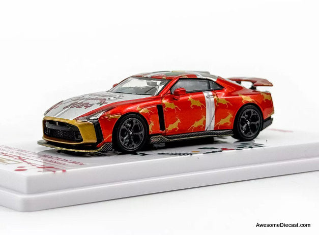 Nissan GT-R R50 Christmas 2024 Edition By Ital Design 1:64 Diecast Model Car by Inno64