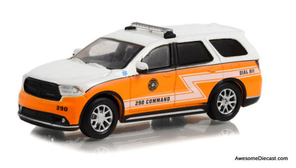 2019 Dodge Durango: West Deer Township Volunteer Fire Company (290 Command, Gibsonia, Pennsylvania" "First Responders") 1:64 Diecast Model Car by Greenlight
