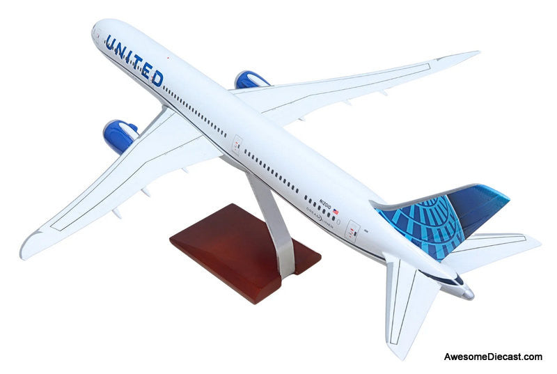 Boeing 787-10: United Airlines (Reg #N12010) 1:100 Resin Cast Model Plane by Sky Marks Elite