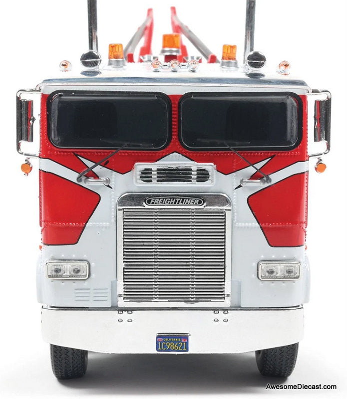 1987 Freightliner FLA Tow Truck, Red & White 1:43 Diecast Model Truck by IXO