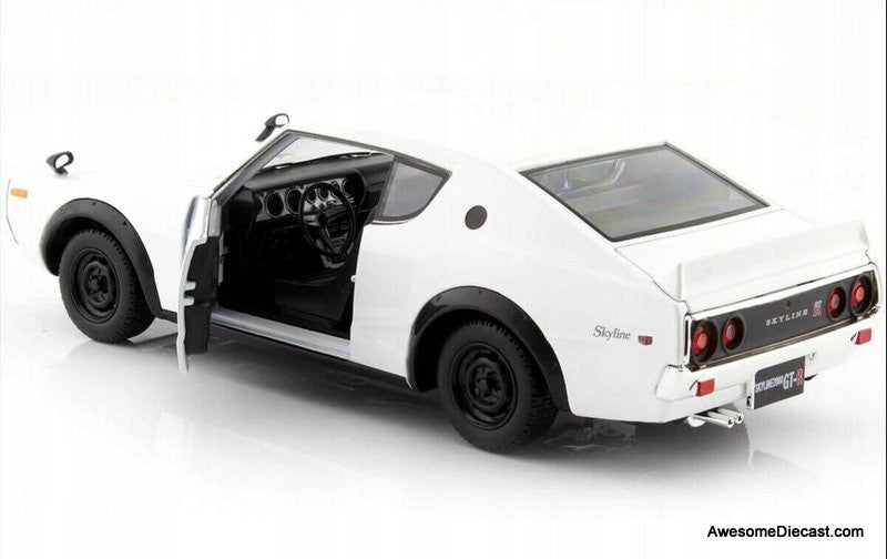 Maisto 1:24 1973 Nissan Skyline 2000GT-R (KPGC110), White