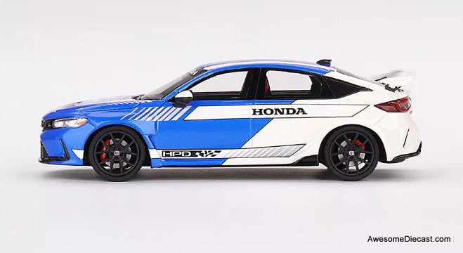 2023 Honda Civic Type R #3 2023 Pace Car, Blue/White 1:43 Resin Cast Model by TSM Model