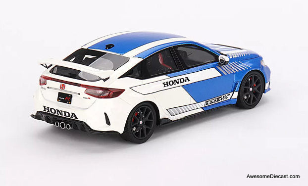 2023 Honda Civic Type R #3 2023 Pace Car, Blue/White 1:43 Resin Cast Model by TSM Model