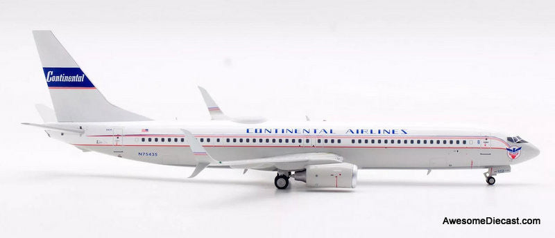 Boeing 737-900: Continental Airlines (Reg # N75435) 1:200 Diecast Model Plane by Inflight 200