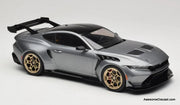 2025 Ford Mustang GTD, Gray 1:18 Diecast Model Car by IXO