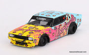 Nissan Skyline Kenmeri Liberty Walk LBWK KUMA 1:64 Diecast Model Car by Mini GT