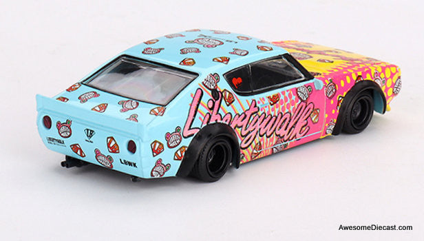 Nissan Skyline Kenmeri Liberty Walk LBWK KUMA 1:64 Diecast Model Car by Mini GT