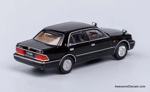 GCD 1:64 Toyota Crown JZS155 (RHD), Black – Awesome Diecast LLC