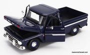 1966 Chevrolet C-10 Fleetside Pick-Up w/ Camper Trailer, 1:24 Diecast Model Vehicle by Motor Max