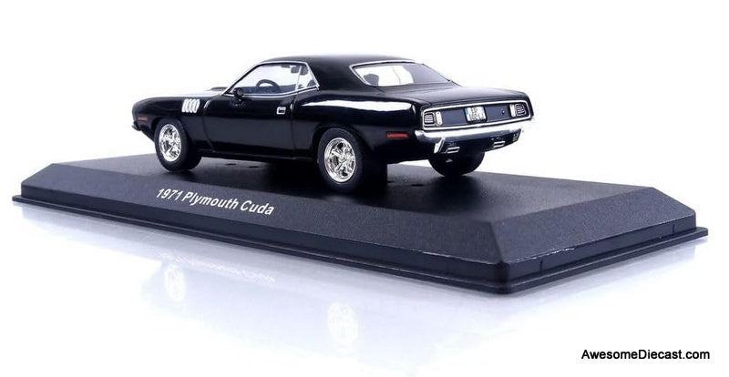 John Wick Greenlight 1971 Plymouth ’Cuda 1971 Plymouth Cuda, Black (John Wick Chapter 4) 1:43 Diecast Model