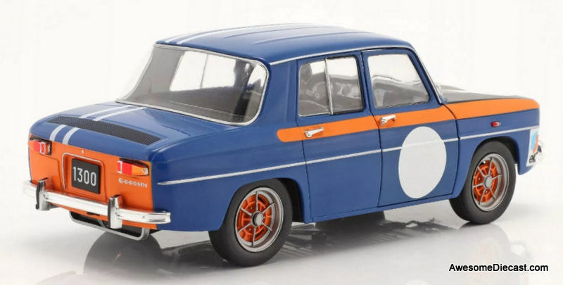 1967 Renault 8 Gordini Coupe 1300, Blue 1:18 Diecast Model Car by Solido