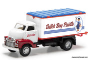 1954 GMC Box Truck: Dutch Boy Paints 1:48 ABS Plastic Model Truck by Denver Diecast