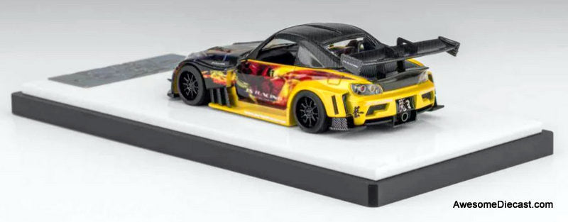 Honda S2000 AP1 J's Racing Modified Demon King Livery 1:64 Diecast Model Car by Micro Turbo