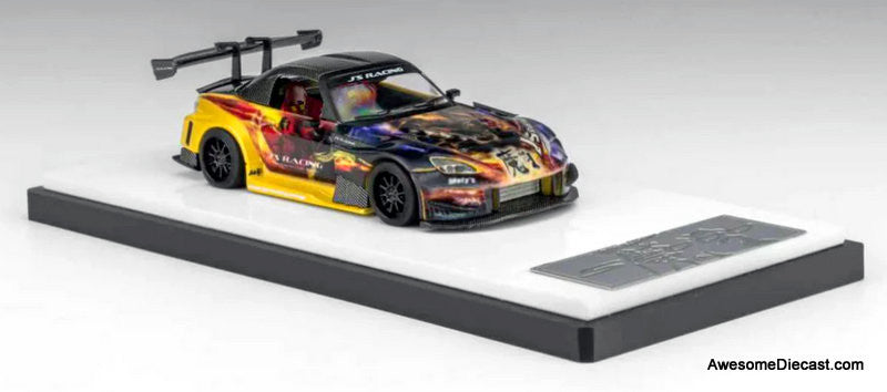 Honda S2000 AP1 J's Racing Modified Demon King Livery 1:64 Diecast Model Car by Micro Turbo