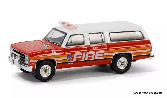 1991 Chevrolet Suburban: FDNY 1:64 Diecast Model Car by Greenlight