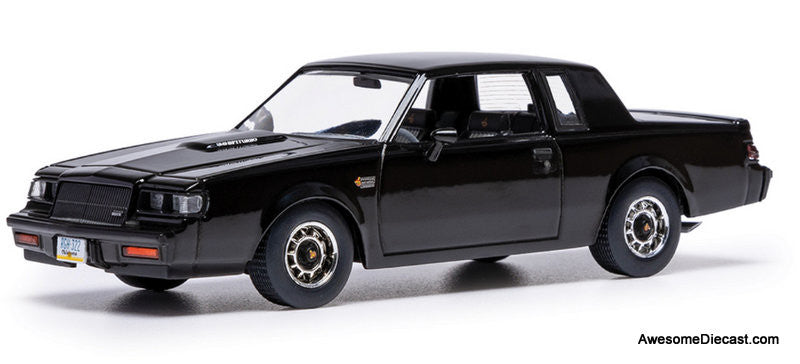 1987 Buick Grand National, Black 1:43 Diecast Model Car by IXO