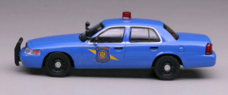 Ford Crown Victoria: Michigan State Police 1:64 Diecast Model Car by 596 Model