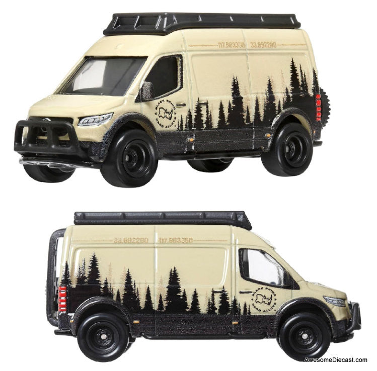 Hot Wheels Premium 2005 Toyota Land Cruiser Prado & Mercedes-Benz Sprinter Tourer 1:64 Diecast Model Vehicles by Hot Wheels