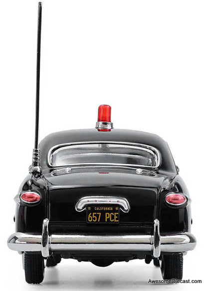 1949 Ford Custom Police Car: LAPD 1:43 Diecast Model Car by Greenlight