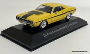 1970 Dodge Challenger R/T 440, Yellow 1:43 Diecast Model Car by DeAgostini