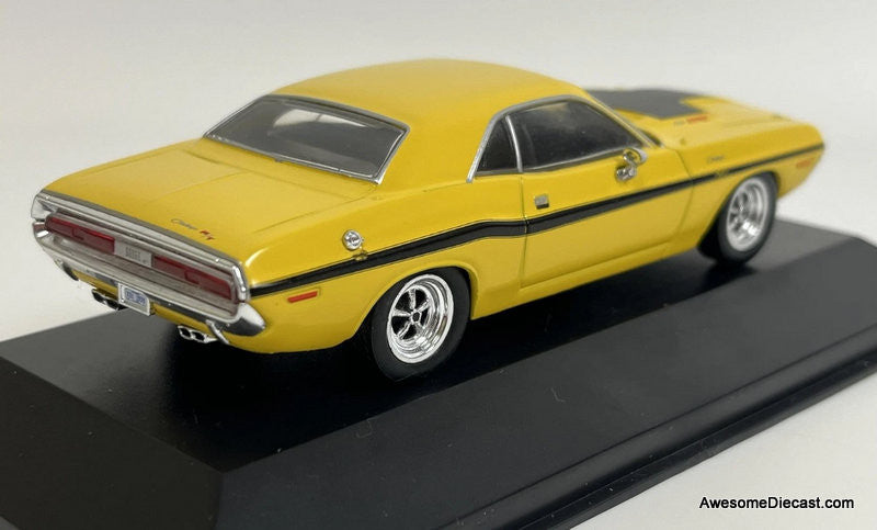 1970 Dodge Challenger R/T 440, Yellow 1:43 Diecast Model Car by DeAgostini