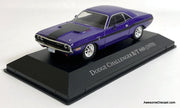 1970 Dodge Challenger R/T 440, Purple 1:43 Diecast Model Car by DeAgostini