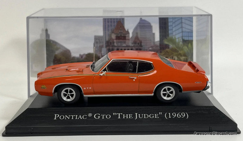 1969 Pontiac GTO, Orange 