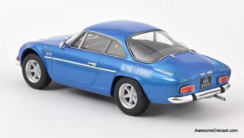 Norev 1:18 1972 Alpine A110 1600S, Metallic Blue