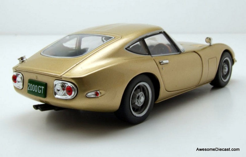 1967 Toyota 2000 GT, Metallic Beige 1:24 Diecast Model Car by White Box
