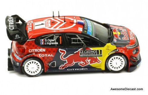 IXO 1:43 2019 Citroen C3 WRC #1: S. Ogier/J. Ingrassia Winners 2019 Mexican Rally