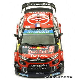 IXO 1:43 2019 Citroen C3 WRC #1: S. Ogier/J. Ingrassia Winners 2019 Mexican Rally