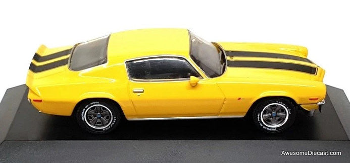 1971 Chevrolet Camaro Z28, Yellow 1:43 Diecast Model Car by DeAgostini
