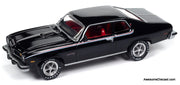 1974 Pontiac GTO, Starlight Black 1:64 Diecast Model Car by Johnny Lightning