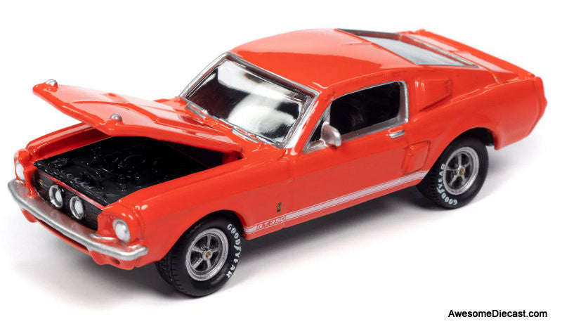 1967 Shelby GT-350, Candyapple Red 1:64 Diecast Model Car by Johnny Lightning