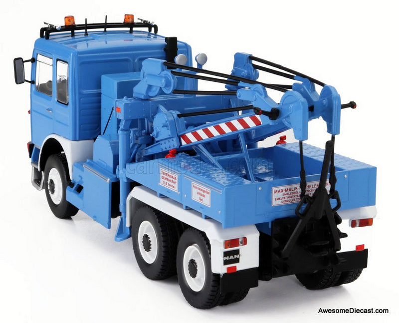 1982 Man F8 26.281 Tow Truck, Blue 1:43 Diecast Model Truck by IXO