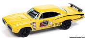 1970 Dodge Super Bee, Banana Yellow 1:64 Diecast Model Car by Johnny Lightning