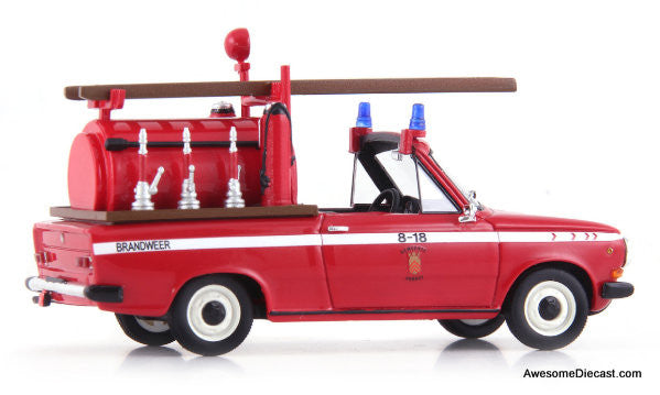 1974 DAF 46 Fire Truck, Dutch Fire Department 1:43 Resin Cast Model Fire Truck by AutoCult