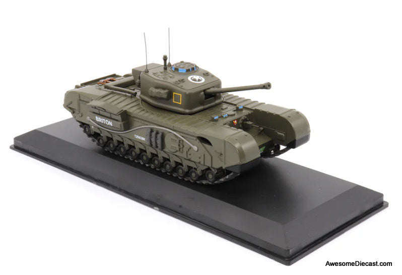 Infantry Tank Mk. IV Churchill Mk. VII - 34th Tank Brigade, France (July 1944) 1:43 Diecast Model Tank by Motor City Classic