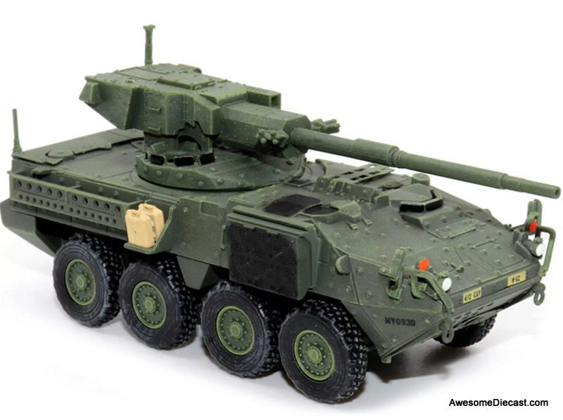 M1128 Stryker Mobile Gun System - 2nd Cavalry (Germany 2020) 1:72 Diecast Model Vehicle by Dragon Motors