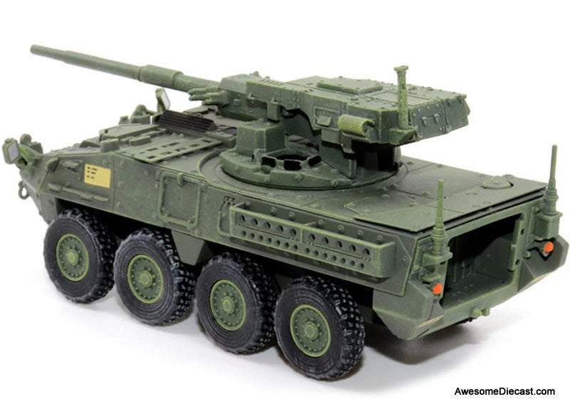 M1128 Stryker Mobile Gun System - 2nd Cavalry (Germany 2020) 1:72 Diecast Model Vehicle by Dragon Motors